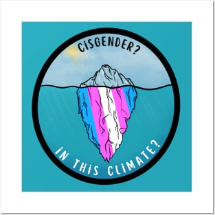 Cisgender? In this climate? Posters and Art